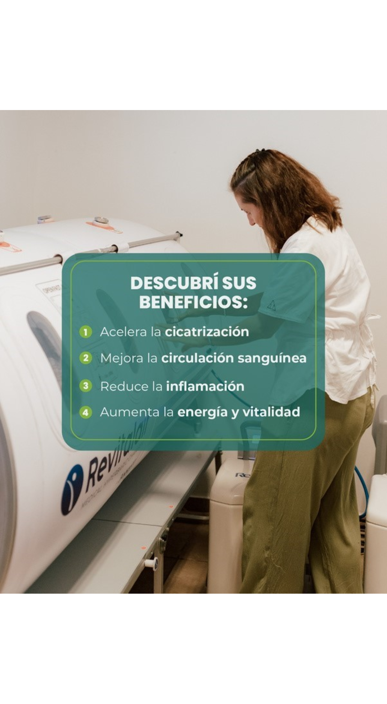 Cámara Hiperbárica Revitalair